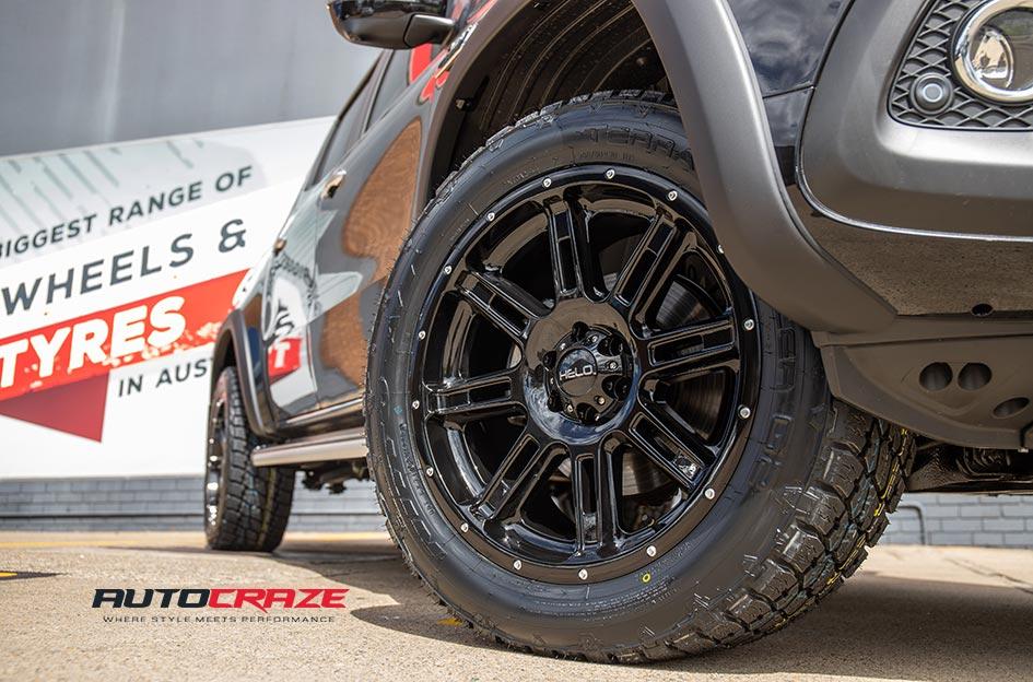 MERCEDES X CLASS HE900 GLOSS BLACK